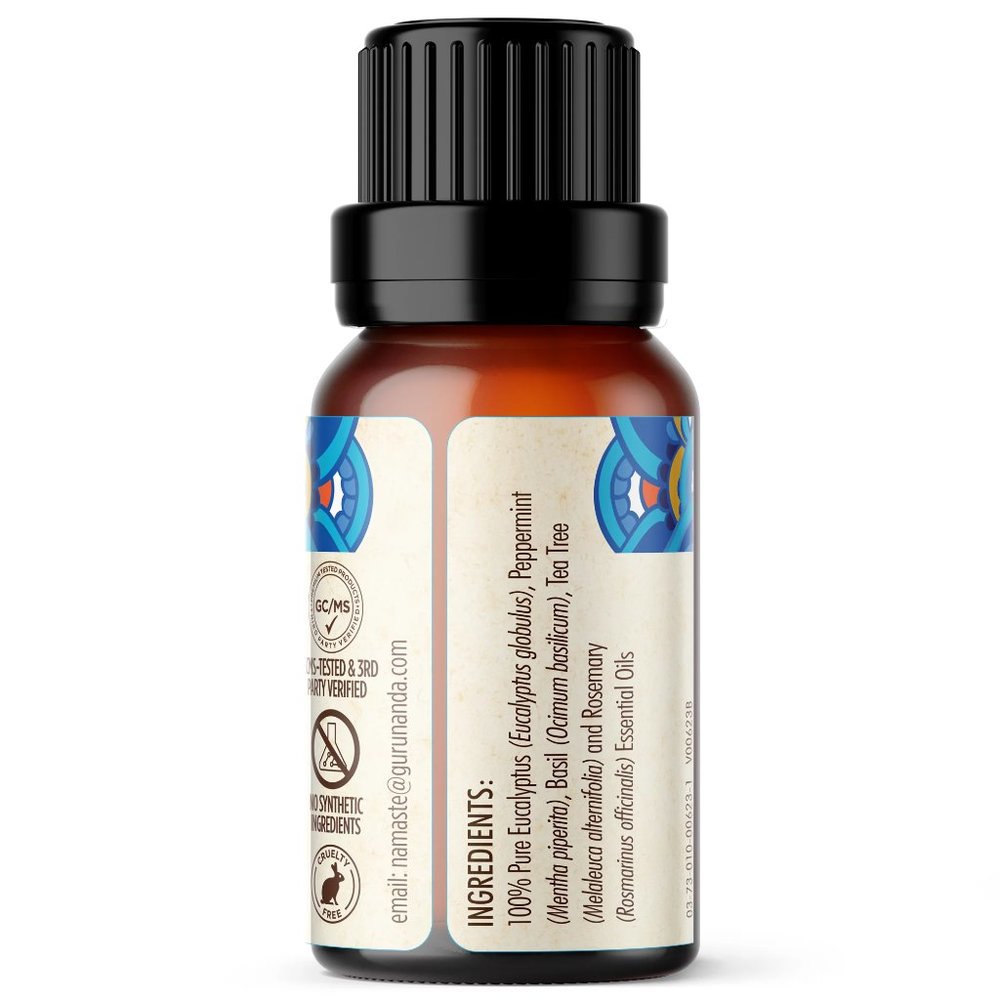 Guru Nanda - Breathe Easy Essential Oil Blend - Picture 2 of 11